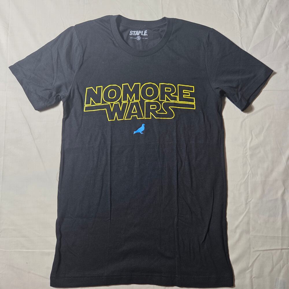 STAPLE Pigeon Graphic Tshirt NO MORE WARS